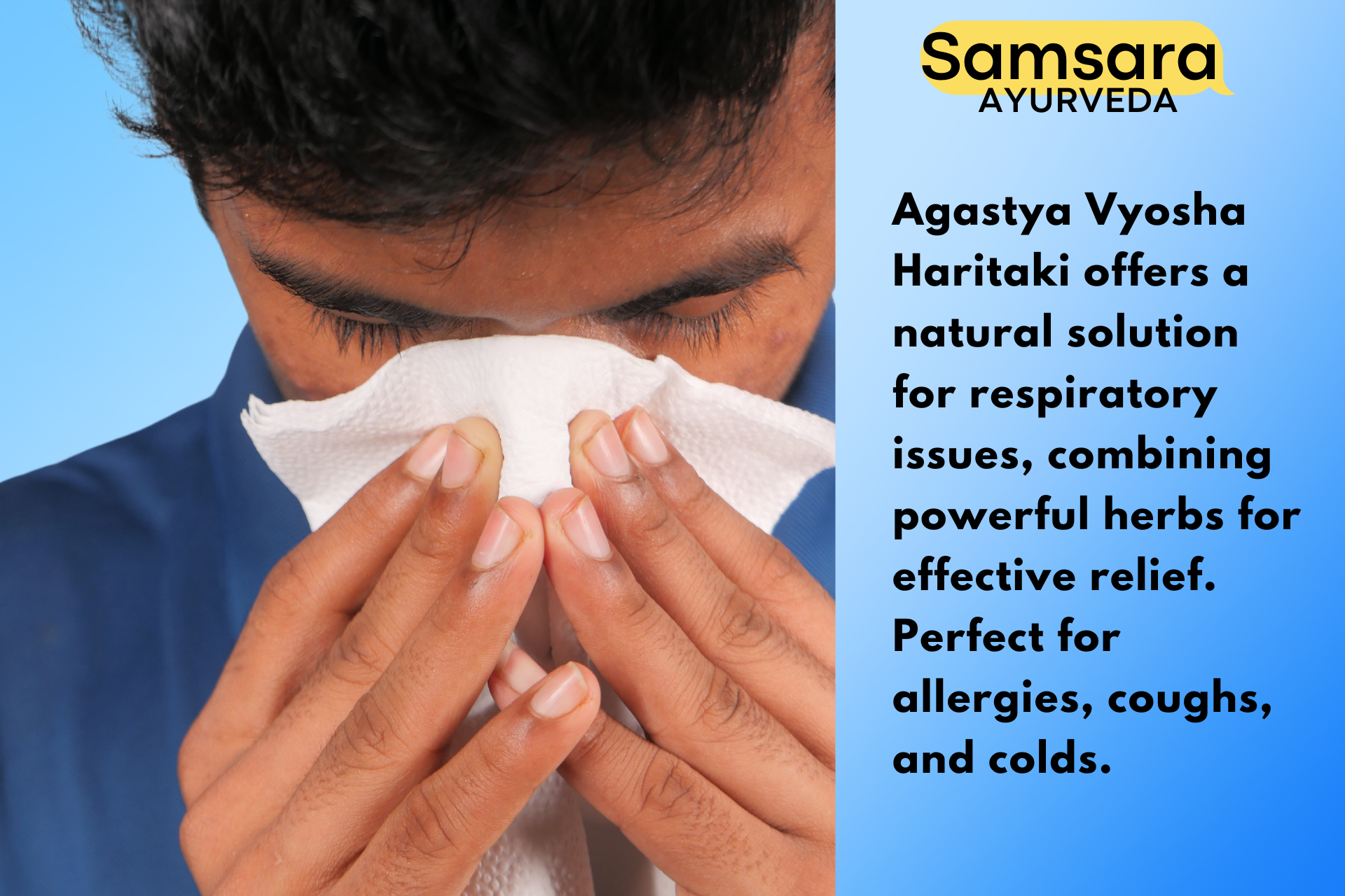 Agastya Vyosha Haritaki - Ayurvedic respiratory health remedy