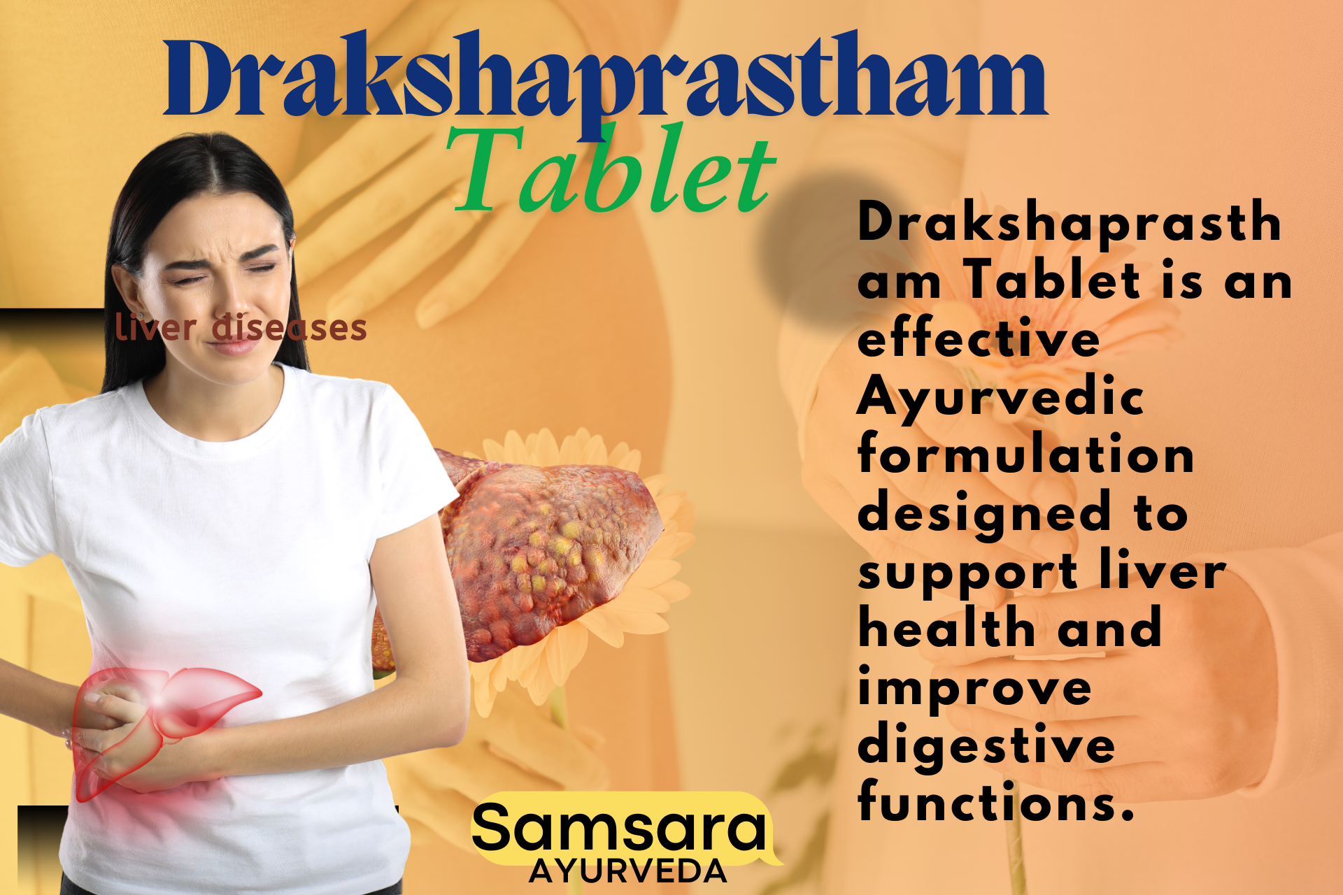 Drakshaprastham Tablet - Ayurvedic solution for liver support and digestive health in Trivandrum