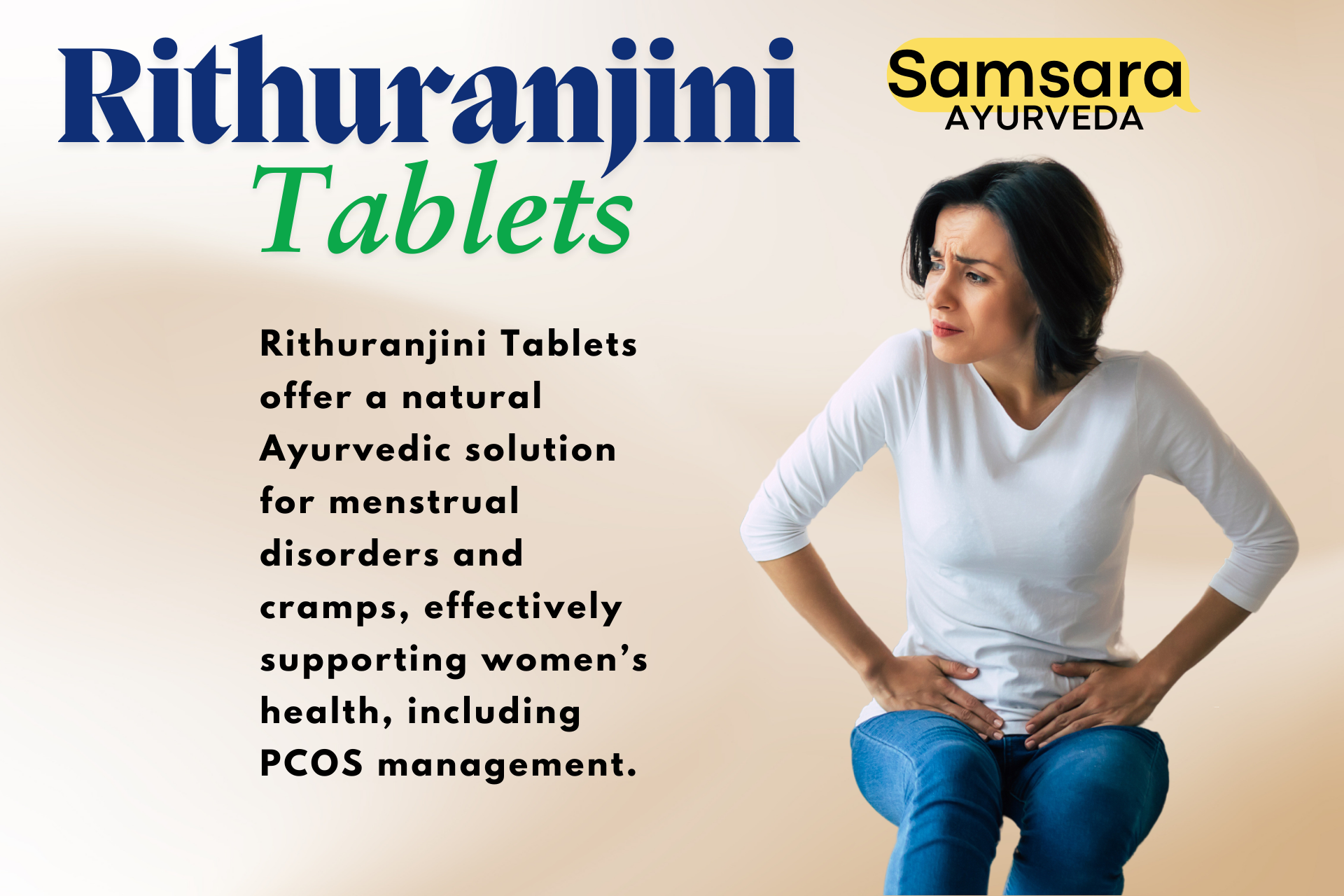 Rithuranjini Tablets for menstrual health support in Ayurveda